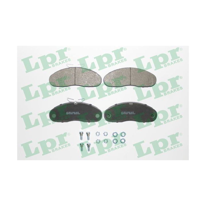 Stabdžių trinkelių rinkinys, diskinis stabdys LPR 05P961