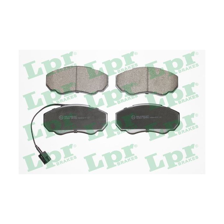 Stabdžių trinkelių rinkinys, diskinis stabdys LPR 05P966