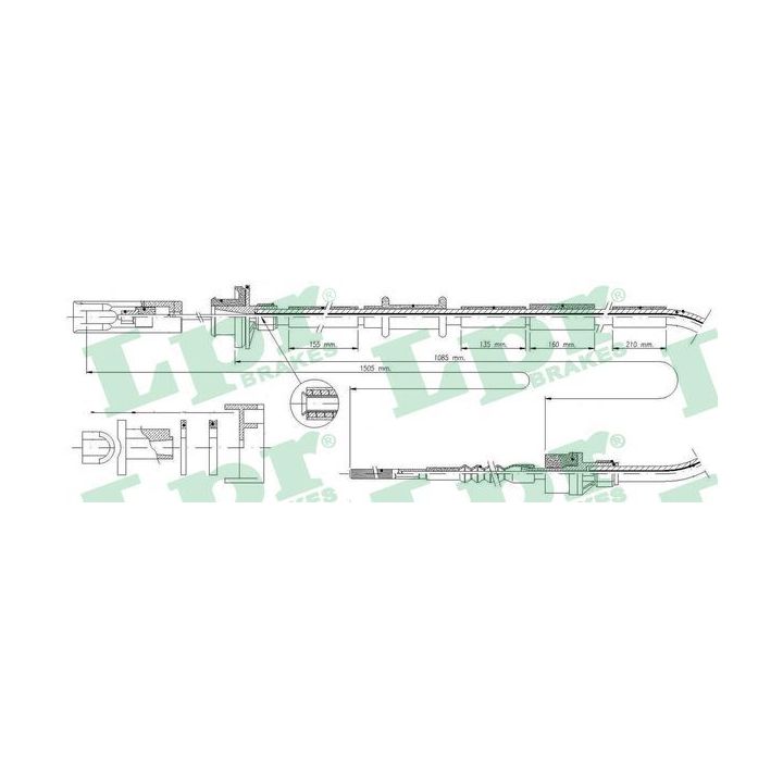 Sankabos trosas LPR C0048C