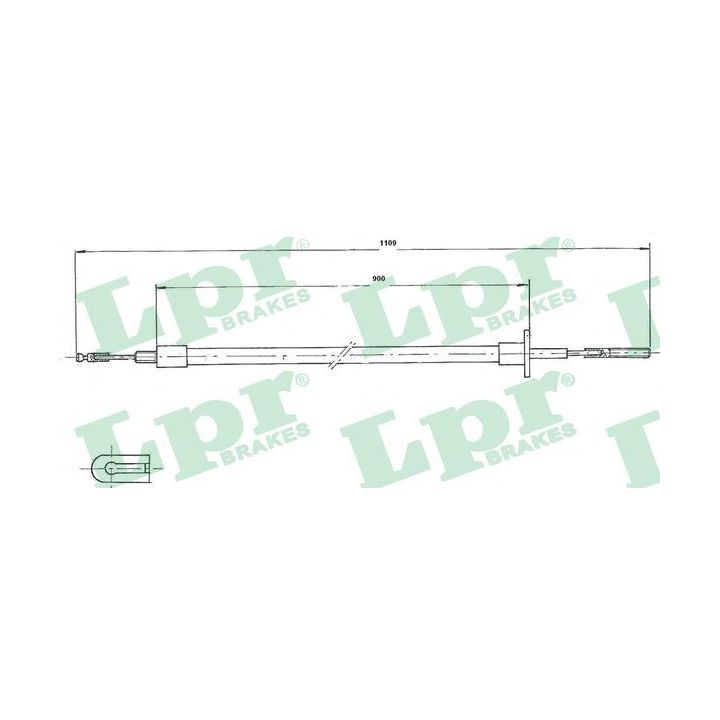 Sankabos trosas LPR C0051C