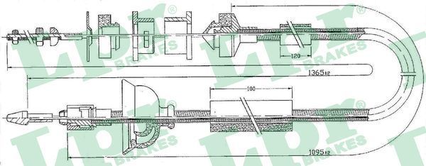 Sankabos trosas LPR C0170C