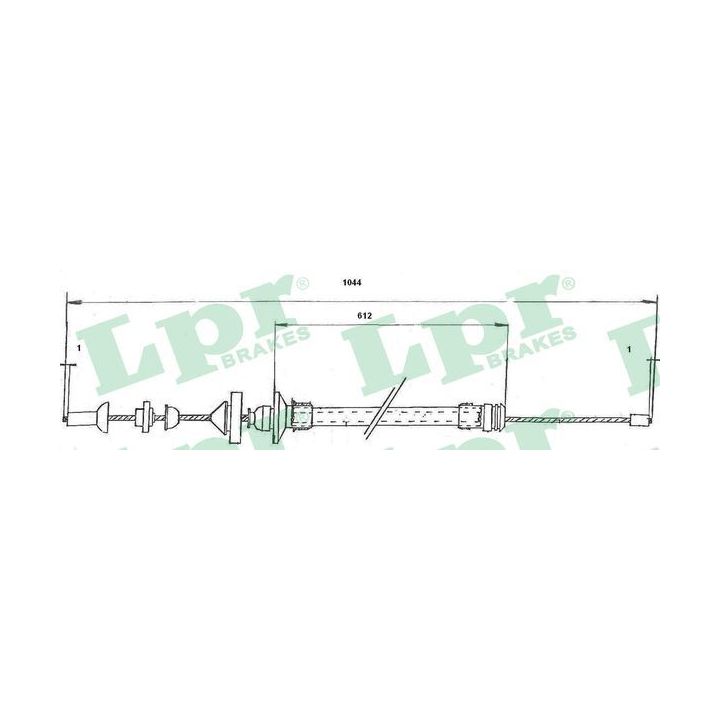 Sankabos trosas LPR C0176C