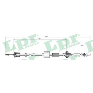 Sankabos trosas LPR C0185C
