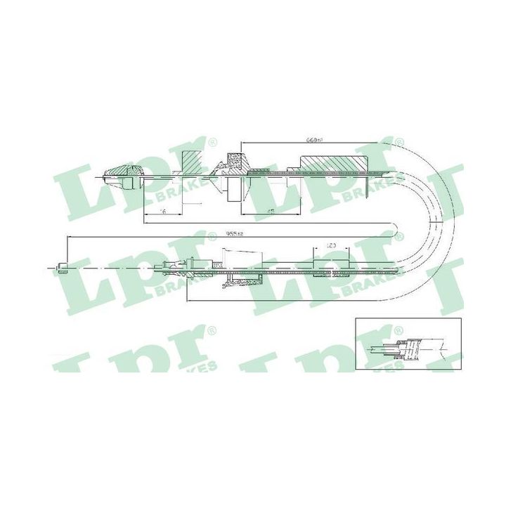 Sankabos trosas LPR C0199C