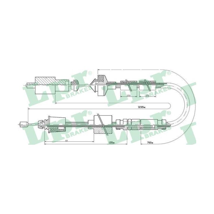 Sankabos trosas LPR C0204C