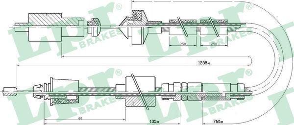 Sankabos trosas LPR C0204C
