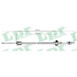 Sankabos trosas LPR C0208C