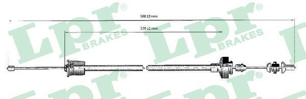 Sankabos trosas LPR C0208C
