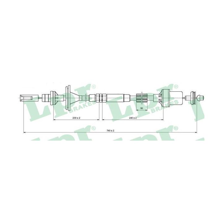 Sankabos trosas LPR C0213C