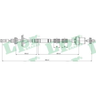 Sankabos trosas LPR C0215C