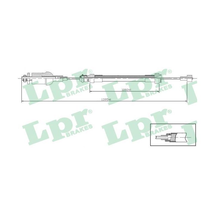 Sankabos trosas LPR C0237C