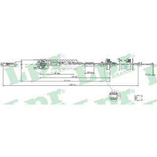 Sankabos trosas LPR C0240C