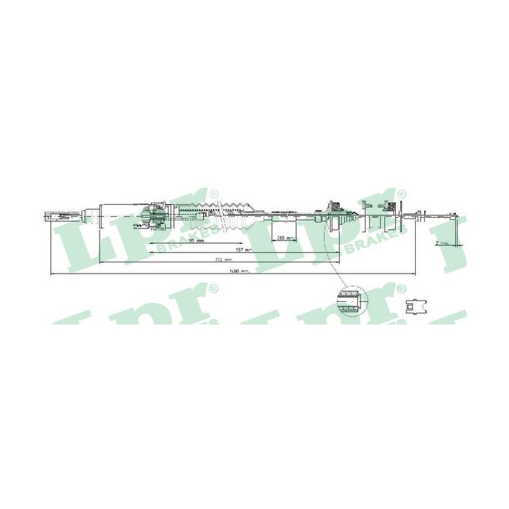 Sankabos trosas LPR C0240C