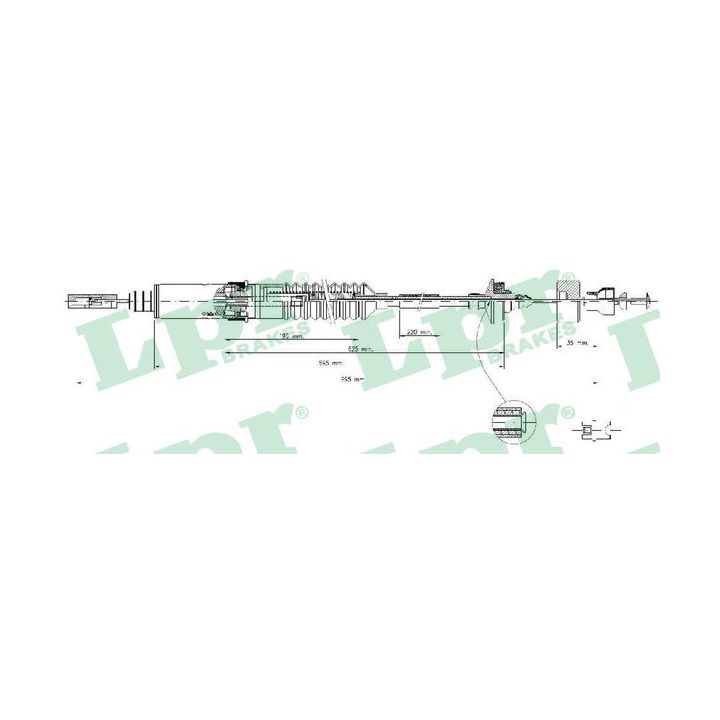 Sankabos trosas LPR C0242C