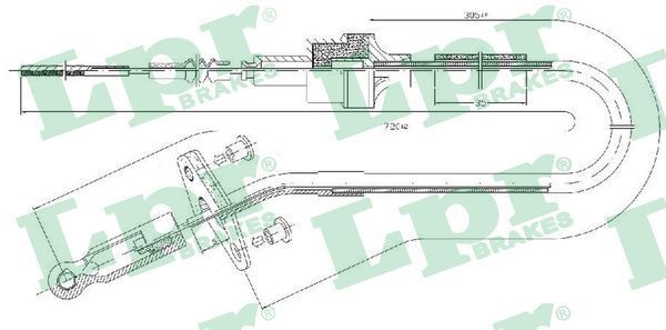 Sankabos trosas LPR C0409C