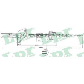 Sankabos trosas LPR C0423C