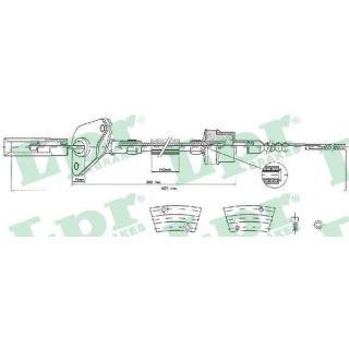 Sankabos trosas LPR C0424C