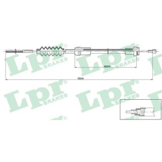 Sankabos trosas LPR C0477C