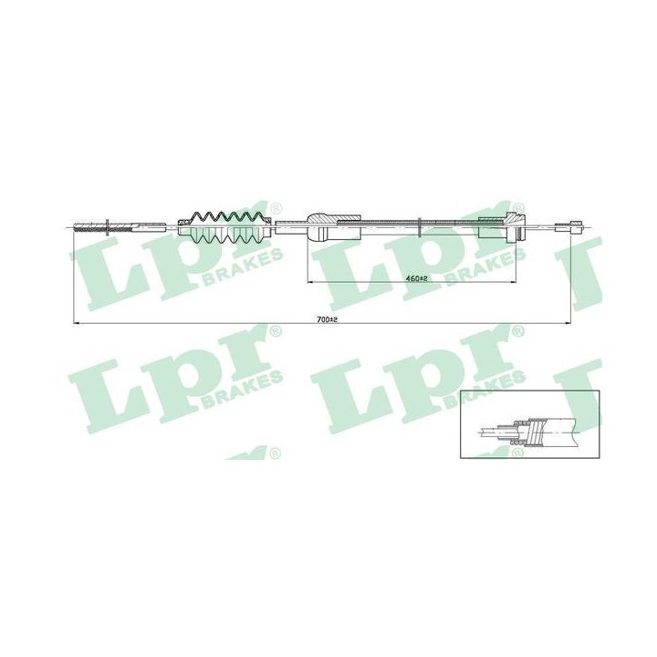 Sankabos trosas LPR C0477C
