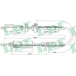 Sankabos trosas LPR C0503C