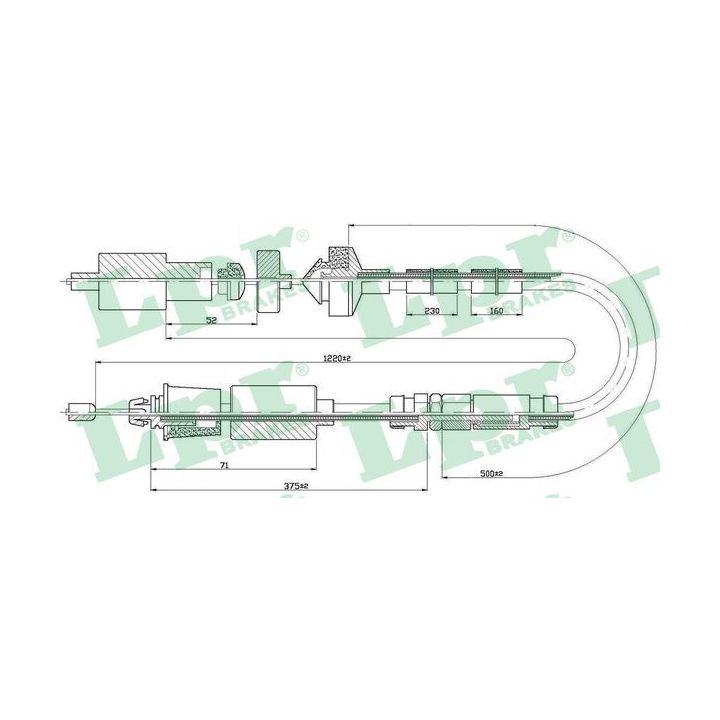 Sankabos trosas LPR C0503C