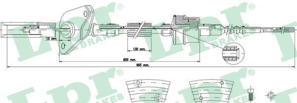 Sankabos trosas LPR C0565C