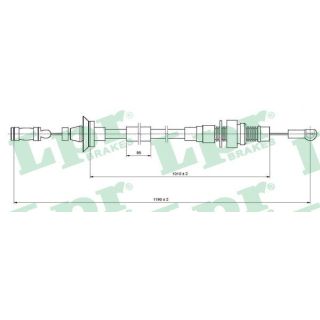 Akceleratoriaus trosas LPR C0005A