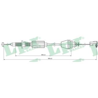 Akceleratoriaus trosas LPR C0147A
