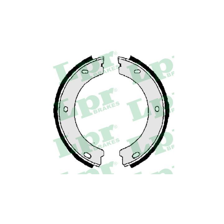 Stabdžių trinkelių komplektas, stovėjimo stabdis LPR 06400