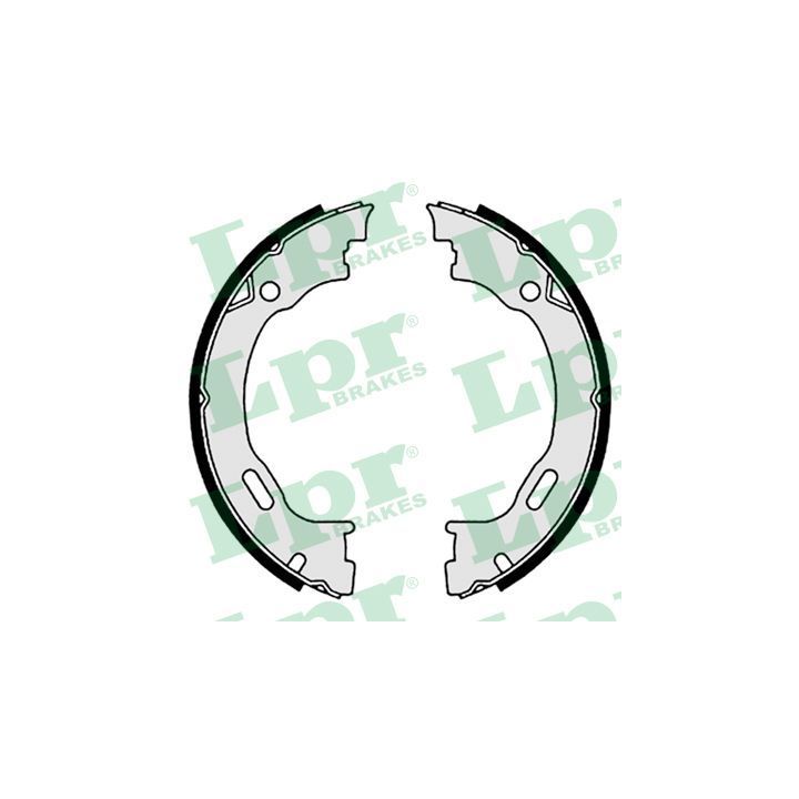 Stabdžių trinkelių komplektas, stovėjimo stabdis LPR 08720