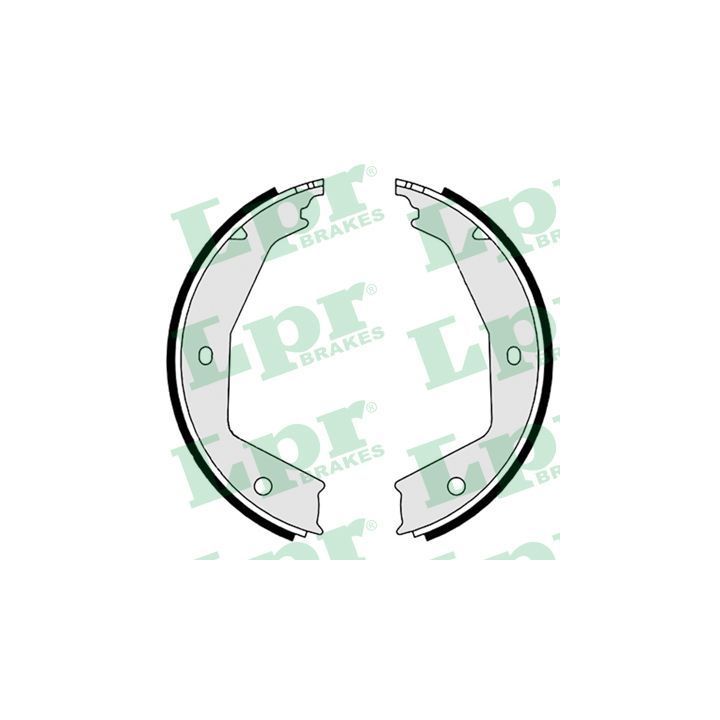 Stabdžių trinkelių komplektas, stovėjimo stabdis LPR 09060