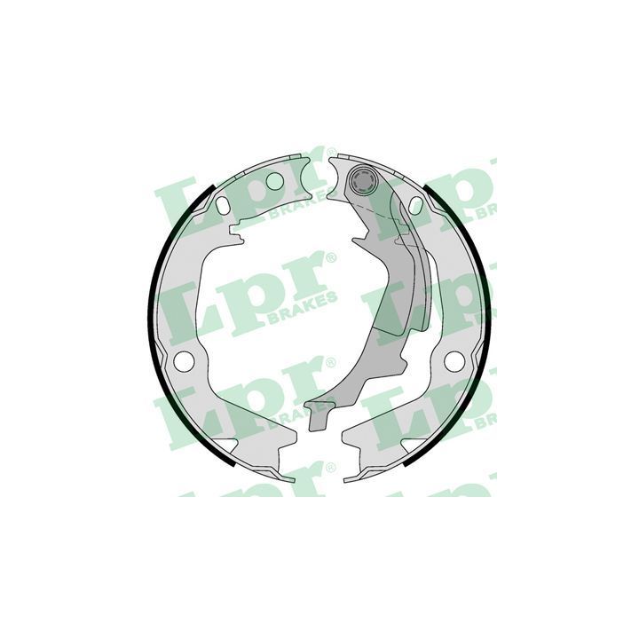 Stabdžių trinkelių komplektas, stovėjimo stabdis LPR 09430