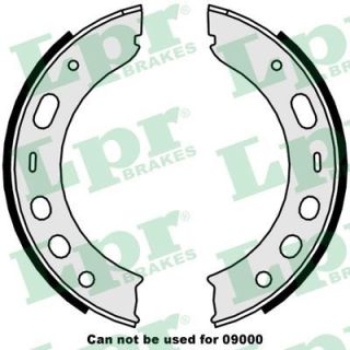 Stabdžių trinkelių komplektas, stovėjimo stabdis LPR 09510