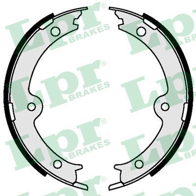 Stabdžių trinkelių komplektas, stovėjimo stabdis LPR 09610