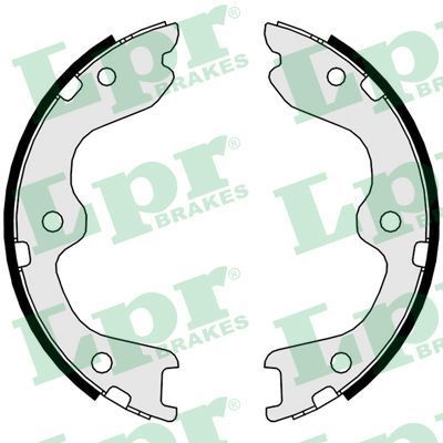 Stabdžių trinkelių komplektas, stovėjimo stabdis LPR 09740