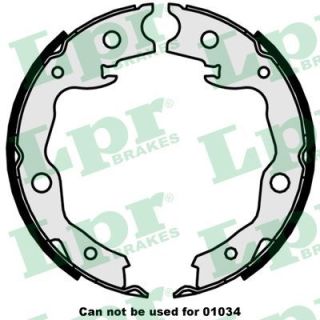 Stabdžių trinkelių komplektas, stovėjimo stabdis LPR 09870