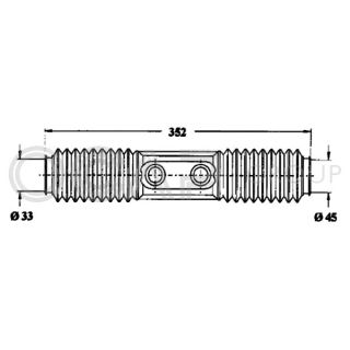 Gofruotoji membrana, vairavimas OCAP 1211248