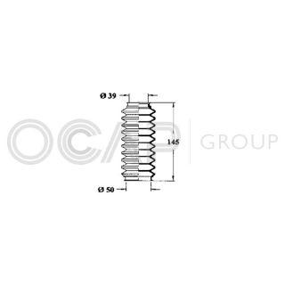 Gofruotoji membrana, vairavimas OCAP 1211249
