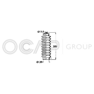 Gofruotoji membrana, vairavimas OCAP 1211274