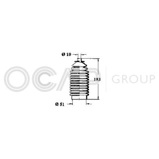 Gofruotoji membrana, vairavimas OCAP 1211291