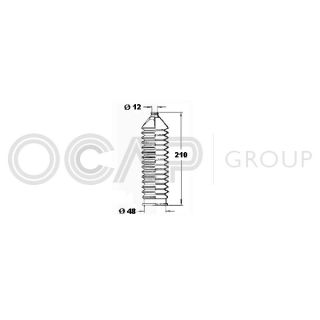 Gofruotoji membrana, vairavimas OCAP 1211371