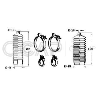 Gofruotoji membrana, vairavimas OCAP 0900522