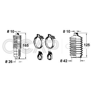 Gofruotoji membrana, vairavimas OCAP 0901159