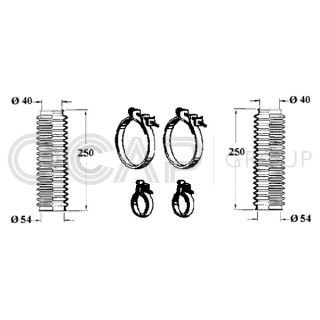 Gofruotoji membrana, vairavimas OCAP 0901318