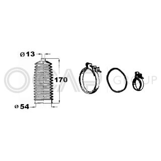 Gofruotoji membrana, vairavimas OCAP 0901448
