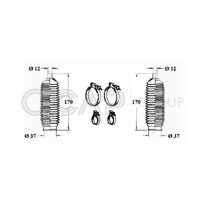 Gofruotoji membrana, vairavimas OCAP 0902529