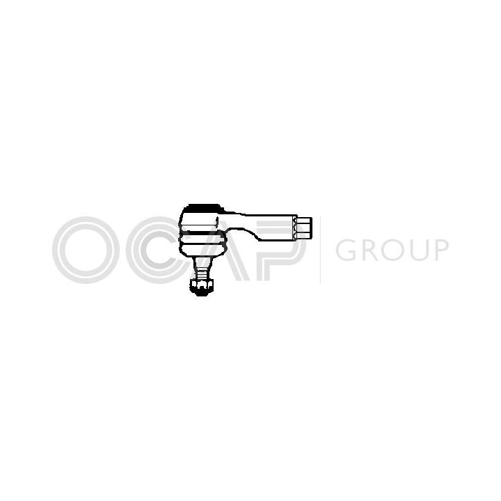 Skersinės vairo trauklės galas OCAP 0280347