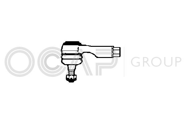 Skersinės vairo trauklės galas OCAP 0280347