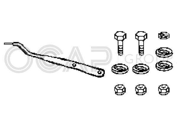 Jungčių komplektas, rato pakaba OCAP 0900498
