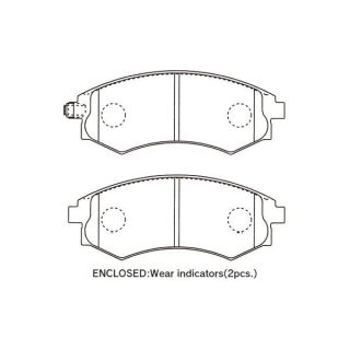 Stabdžių trinkelių rinkinys, diskinis stabdys KAVO PARTS KBP-3044